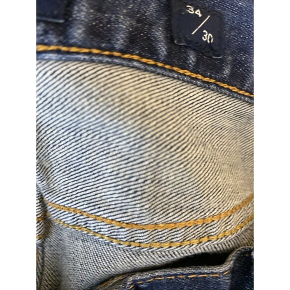 Lucky Brand Mens 34 x 30 410 Athletic Slim Leg Stretch Denim Jeans Medium Wash - Picture 11 of 13